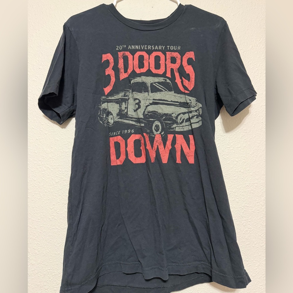 3 Doors Down 20th Anniversary Tour Graphic T-Shirt